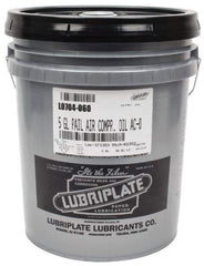 Lubriplate - 5 Gal Pail, ISO 32, SAE 10, Air Compressor Oil - 137 Viscosity (SUS) at 100°F, 43 Viscosity (SUS) at 210°F, Series AC-0 - Benchmark Tooling