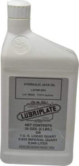 Lubriplate - 1 Qt Bottle Petroleum Oil Hydraulic Oil - SAE 10, ISO 32 - Benchmark Tooling