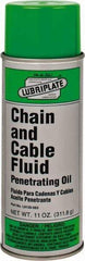 Lubriplate - 12 oz Aerosol General Purpose Chain & Cable Lubricant - 32 ISO Grade - Benchmark Tooling