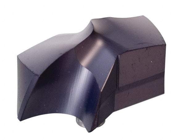 Kennametal - Series KSEM, 25.67mm Diam Grade KC7315 140° Replaceable Drill Tip - Carbide, TiAlN Finish, 5 Seat Size - Benchmark Tooling