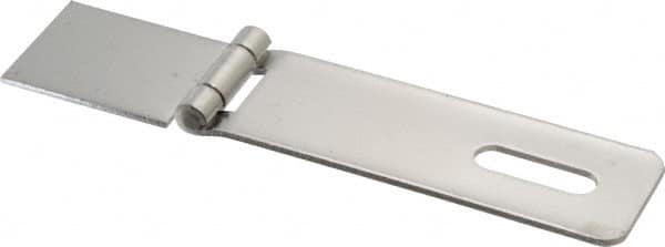 Value Collection - 1-1/2" Long x 6-3/4" Wide, Hasp - Stainless Steel - Benchmark Tooling