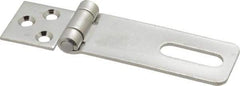 Value Collection - 1" Long x 3.62" Wide, Hasp - Stainless Steel - Benchmark Tooling