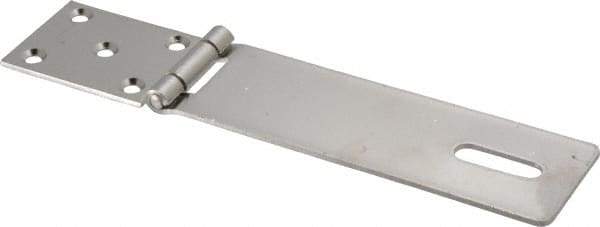 Made in USA - 1.88" Long x 8-3/4" Wide, Hasp - Stainless Steel - Benchmark Tooling