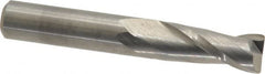 Corner Radius End Mill: 3/8″ Dia, 1″ LOC, 0.03″ Radius, 2 Flutes, Solid Carbide 2-1/2″ OAL, 3/8″ Shank Dia, 30 ° Helix, Bright/Uncoated, Corner Radius End, Centercutting, Series 121