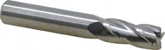 M.A. Ford - 3/8", 4 Flute, Single End, Solid Carbide, 0.015" Corner Radius End Mill - 2-1/2" OAL, 30° Helix, Right Hand Flute, 1" LOC, Right Hand Cut - Benchmark Tooling