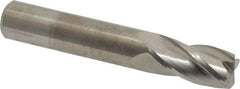 M.A. Ford - 1/2", 4 Flute, Single End, Solid Carbide, 0.06" Corner Radius End Mill - 3" OAL, 30° Helix, Right Hand Flute, 1" LOC, Right Hand Cut - Benchmark Tooling