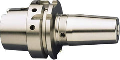 HAIMER - 1-1/4" Hole Diam, HSK100A Taper Shank Shrink Fit Tool Holder & Adapter - 6.3" Projection, 1.73" Nose Diam, 2.28" Clamping Depth, 25,000 RPM, Through Coolant - Exact Industrial Supply