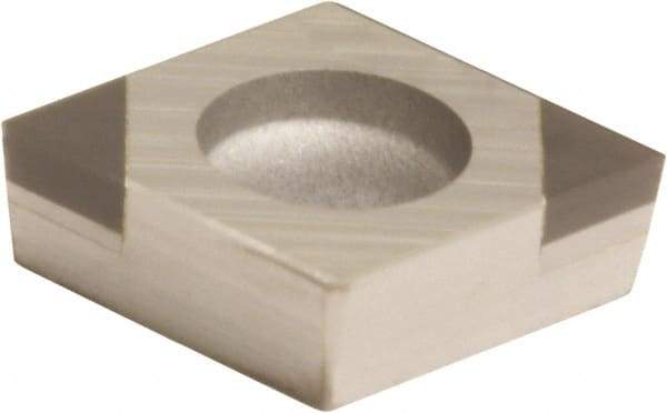 Sumitomo - 2NU-CCGA32.52 LT Grade BN1000 PCBN Turning Insert - Uncoated, 80° Diamond, 3/8" Inscr Circle, 5/32" Thick, 1/32" Corner Radius - Benchmark Tooling