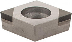 Sumitomo - 2NU-CCGA21.51 Grade BN700 PCBN Turning Insert - Uncoated, 80° Diamond, 1/4" Inscr Circle, 3/32" Thick, 1/64" Corner Radius - Benchmark Tooling