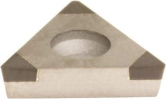Sumitomo - 3NU-TPGA21.51 LE Grade BN7500 PCBN Turning Insert - Uncoated, 60° Triangle, 1/4" Inscr Circle, 3/32" Thick, 1/64" Corner Radius - Benchmark Tooling