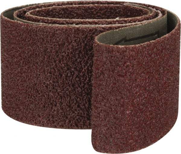 Tru-Maxx - 2" Wide x 48" OAL, 36 Grit, Aluminum Oxide Abrasive Belt - Aluminum Oxide, Very Coarse, Coated, X Weighted Cloth Backing - Benchmark Tooling