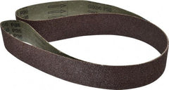 Tru-Maxx - 2" Wide x 60" OAL, 36 Grit, Aluminum Oxide Abrasive Belt - Aluminum Oxide, Very Coarse, Coated, X Weighted Cloth Backing - Benchmark Tooling