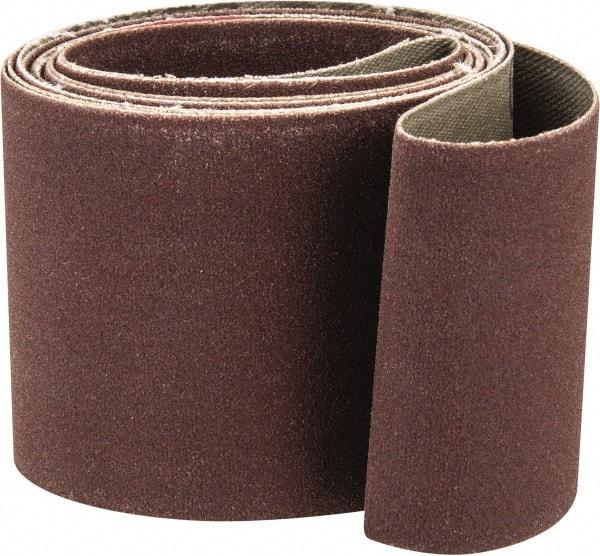 Tru-Maxx - 2" Wide x 48" OAL, 220 Grit, Aluminum Oxide Abrasive Belt - Aluminum Oxide, Very Fine, Coated, X Weighted Cloth Backing - Benchmark Tooling