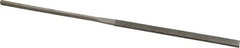 Value Collection - 5-1/2" OAL Medium Equalling Needle Diamond File - 13/64" Wide x 3/64" Thick, 2-3/4 LOC - Benchmark Tooling