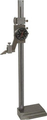 Value Collection - 12" Stainless Steel Dial Height Gage - 0.001" Graduation, Dial Display - Benchmark Tooling
