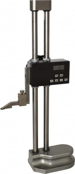 Value Collection - 12" Electronic Height Gage - 0.001" Resolution, LCD Display - Benchmark Tooling