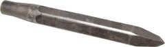 Made in USA - 10" OAL, Rivet Cutter Chisel - Round Drive, Round Shank, Alloy Steel - Benchmark Tooling