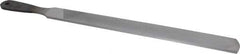 Nicholson - 12" Long, Hand American-Pattern File - Single, Double Cut, Handle - Benchmark Tooling