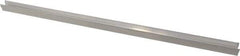 Mitee-Bite - 20" OAL 3/4" Width, Aluminum, Wedge Clamp Stock - Channel Shaped - Benchmark Tooling