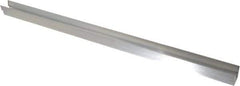 Mitee-Bite - 20" OAL 1" Width, Aluminum, Wedge Clamp Stock - Channel Shaped - Benchmark Tooling