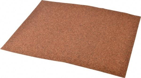 3M - 50 Grit, Garnet Sanding Sheet - 11" Long x 9" Wide, Coarse Grade, D Weighted Paper Backing - Benchmark Tooling