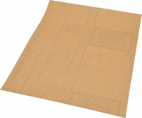 3M - 120 Grit, Garnet Sanding Sheet - 11" Long x 9" Wide, Fine Grade, A Weighted Paper Backing - Benchmark Tooling