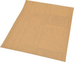 3M - 120 Grit, Garnet Sanding Sheet - 11" Long x 9" Wide, Fine Grade, A Weighted Paper Backing - Benchmark Tooling