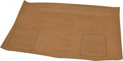 3M - 180 Grit, Garnet Sanding Sheet - 11" Long x 9" Wide, Very Fine Grade, A Weighted Paper Backing - Benchmark Tooling