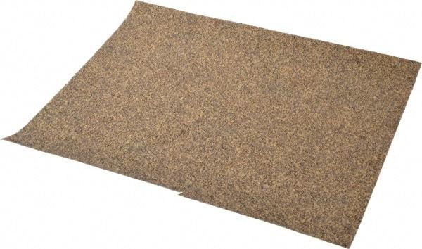 3M - 36 Grit, Aluminum Oxide Sanding Sheet - 11" Long x 9" Wide, Very Coarse Grade, D Weighted Paper Backing - Benchmark Tooling