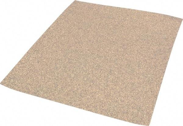 3M - 60 Grit, Aluminum Oxide Sanding Sheet - 11" Long x 9" Wide, Medium Grade, D Weighted Paper Backing - Benchmark Tooling