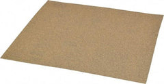 3M - 100 Grit, Aluminum Oxide Sanding Sheet - 11" Long x 9" Wide, Fine Grade, C Weighted Paper Backing - Benchmark Tooling