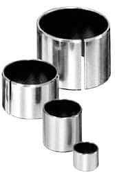 Bunting Bearing - 2" Inside x 2-3/16" Outside Diam, Steel Sleeve Bearing - 2-1/2" OAL - Benchmark Tooling