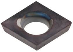 Kennametal - CDHB1.20.60.5 Grade KC5010 Carbide Turning Insert - TiAlN Finish, 80° Diamond, 5/32" Inscr Circle, 0.04 Thick, 0.0079" Corner Radius - Benchmark Tooling