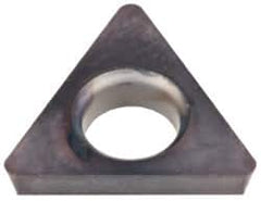 Kennametal - TDHB1.280.751 Grade KC5025 Carbide Turning Insert - TiAlN Finish, 60° Triangle, 0.1598" Inscr Circle, 3/64" Thick, 1/64" Corner Radius - Benchmark Tooling