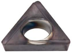 Kennametal - TDHH1.280.751 Grade KC5010 Carbide Turning Insert - TiAlN Finish, 60° Triangle, 0.1598" Inscr Circle, 3/64" Thick, 1/64" Corner Radius - Benchmark Tooling