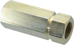 Parker - 1 Thread Steel Hydraulic Hose Check - 5,000 psi, 30 GPM - Benchmark Tooling