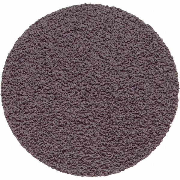 Made in USA - 1" Diam, 120 Grit Aluminum Oxide Adhesive PSA Disc - Fine Grade, X Weighted Cloth Backing, For Low Speed Dual-Action Sanders, Random Orbital Sanders - Benchmark Tooling