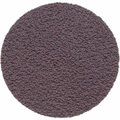 Made in USA - 1" Diam, 120 Grit Aluminum Oxide Adhesive PSA Disc - Fine Grade, X Weighted Cloth Backing, For Low Speed Dual-Action Sanders, Random Orbital Sanders - Benchmark Tooling
