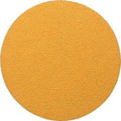 Made in USA - 5" Diam, 40 Grit, Aluminum Oxide Hook & Loop Disc - Coarse Grade, Coated, E Weight Paper Backing, - Benchmark Tooling