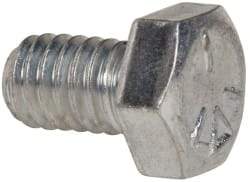 Value Collection - 5/16-18 UNC, 1/2" Length Under Head Hex Head Cap Screw - Fully Threaded, Grade 5 Steel, Zinc-Plated Finish, 1/2" Hex - Benchmark Tooling