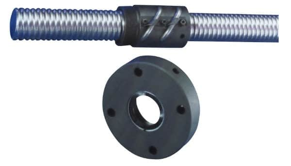 THK - 96" Long, Ballscrew Shaft - 0.2" Lead Width, 1.15" Ball Circle Diam - Benchmark Tooling