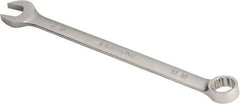 Armstrong - 13/16" 12 Point Offset Combination Wrench - 15° Offset Angle, 11-3/4" OAL, Steel, Satin Finish - Benchmark Tooling