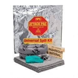 Brady SPC Sorbents - 7 Gal Capacity Universal Spill Kit - Foil - Benchmark Tooling