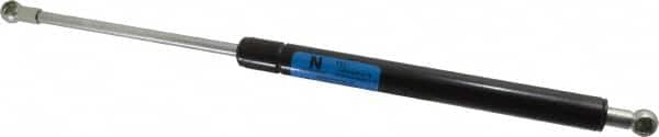Value Collection - 0.32" Rod Diam, 0.75" Tube Diam, 90 Lb Capacity, Fixed Force Gas Spring - 15.25" Extended Length, 5" Stroke Length, Metal Socket, Black Nitride Piston - Benchmark Tooling