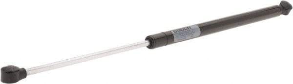 Value Collection - 0.32" Rod Diam, 0.75" Tube Diam, 60 Lb Capacity, Fixed Force Gas Spring - 19.63" Extended Length, 7" Stroke Length, Plastic Ball Socket, Black Nitride Piston - Benchmark Tooling