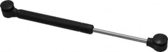 Value Collection - 0.24" Rod Diam, 0.59" Tube Diam, 20 Lb Capacity, Fixed Force Gas Spring - 9.6" Extended Length, 3.15" Stroke Length, Plastic Ball Socket, Black Nitride Piston - Benchmark Tooling