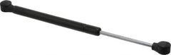 Value Collection - 0.24" Rod Diam, 0.59" Tube Diam, 80 Lb Capacity, Fixed Force Gas Spring - 12" Extended Length, 3.5" Stroke Length, Plastic Ball Socket, Black Nitride Piston - Benchmark Tooling