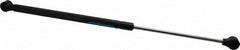 Value Collection - 0.24" Rod Diam, 0.59" Tube Diam, 80 Lb Capacity, Fixed Force Gas Spring - 17.19" Extended Length, 6.18" Stroke Length, Plastic Ball Socket, Black Nitride Piston - Benchmark Tooling