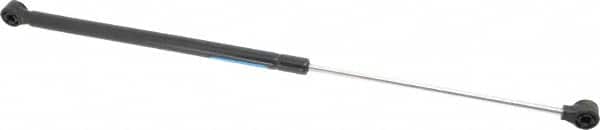 Value Collection - 0.24" Rod Diam, 0.59" Tube Diam, 60 Lb Capacity, Fixed Force Gas Spring - 19.68" Extended Length, 8" Stroke Length, Plastic Ball Socket, Black Nitride Piston - Benchmark Tooling