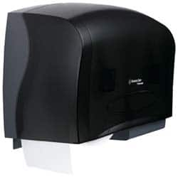 Kimberly-Clark Professional - Coreless Double Roll Plastic Toilet Tissue Dispenser - 20" Wide x 11" High x 6" Deep, Gray - Benchmark Tooling